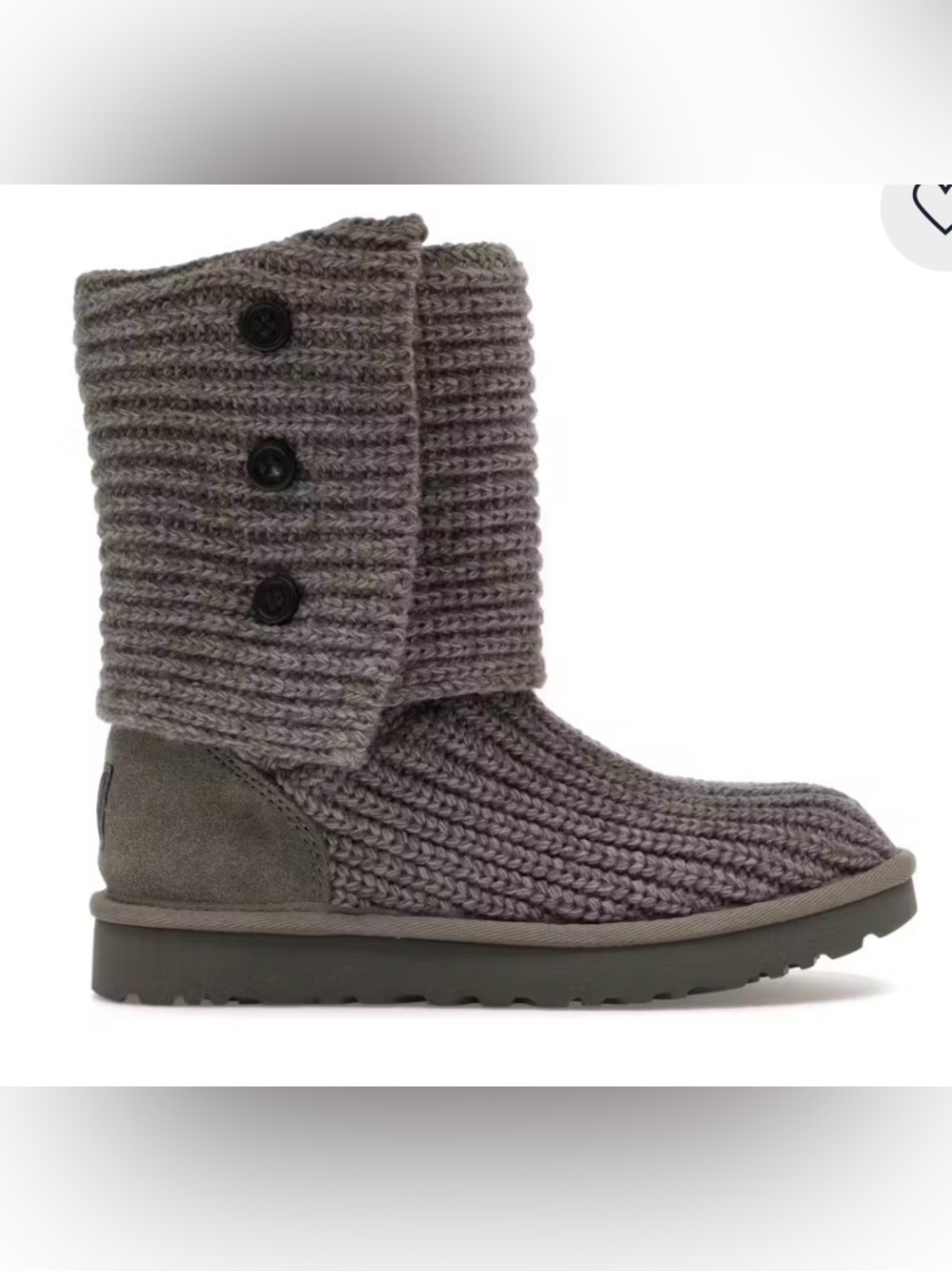 UGG Authentic Classic Cardy Knit Boots